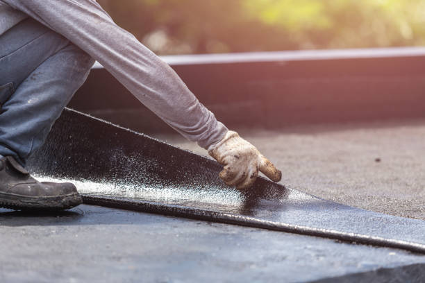 Professional Waterproofing technician working in Wheatfield, IN